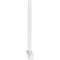 Ekena Millwork Bellingham Architectural Grade PVC Gable Bracket, 96"W x 64"H x 4"D x 4"F, 16/12 Pitch GBP096X64X0404BEL00 - alternate 4
